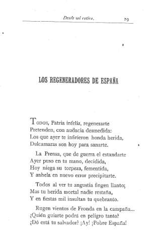 Los regeneradores de España