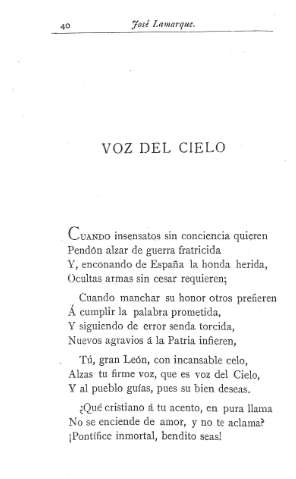 Voz del cielo