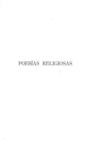 POESÍAS RELIGIOSAS