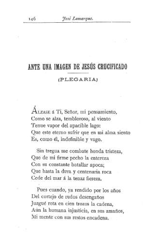 Ante una imagen de Jesus crucificado .- (Plegaria)