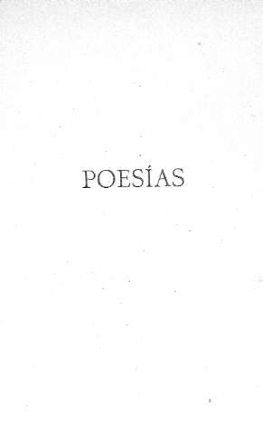 POESÍAS