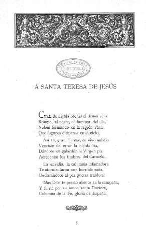 Á Santa Teresa de Jesús