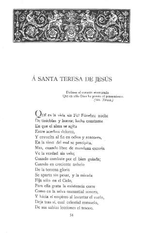 Á Santa Teresa de Jesús