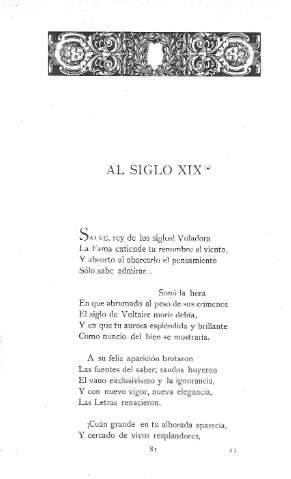 Al siglo XIX