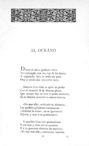 Al Océano