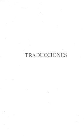 TRADUCCIONES
