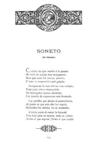 Soneto. (De Camoens)