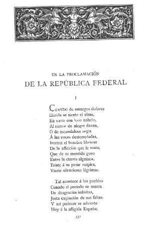 En la proclamación de la República Federal