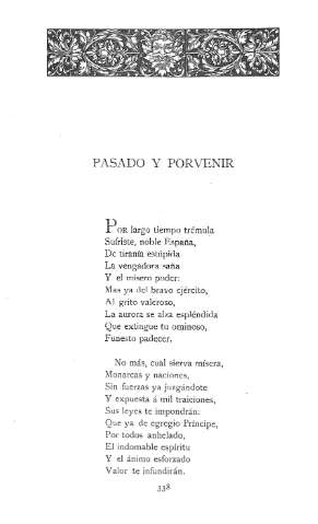 Pasado y porvenir