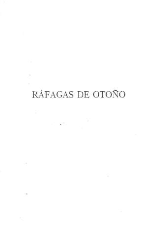 RAFAGAS DE OTOÑO