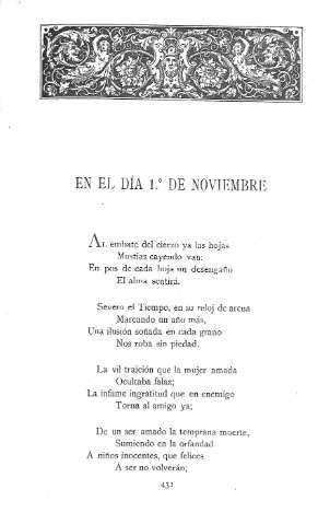 En el día 1º de Noviembre