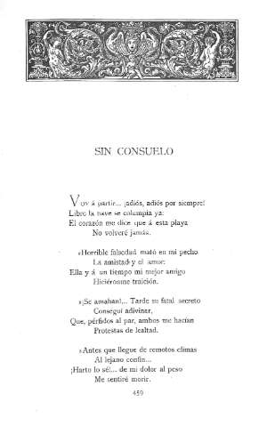 Sin consuelo