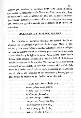 Solemnidades estraordinarias