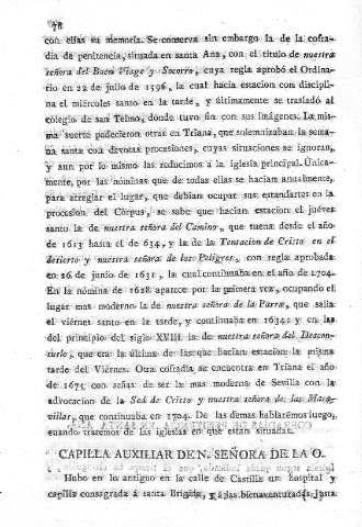 Capilla auxiliar de N. Señora de la O.
