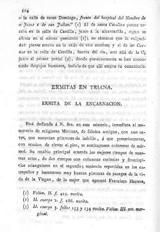 Ermitas en Triana. Ermita de la Encarnacion 