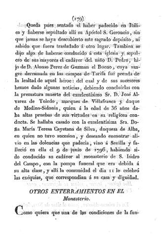 Otros enterraminetos en el Monasterio