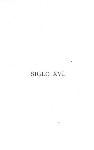 Siglo XVI.