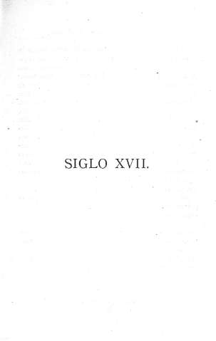 Siglo XVII.
