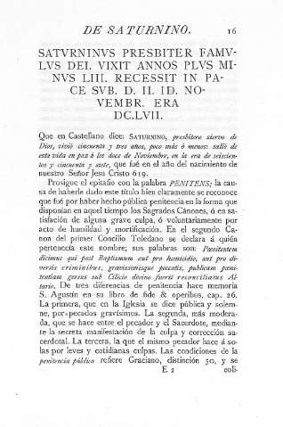 Satvrninus Presbiter Famvlvs Dei