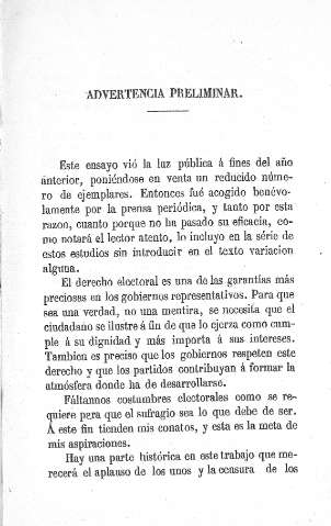 Advertencia preliminar