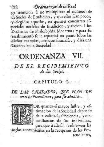 Ordenanza VII.