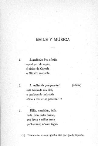 Baile y música