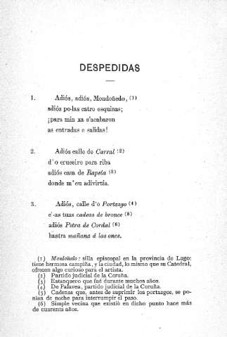 Despedidas
