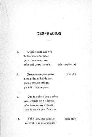Desprecios