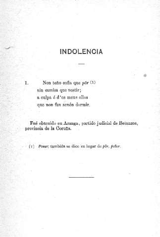 Indolencia