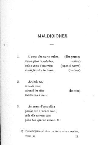 Maldiciones