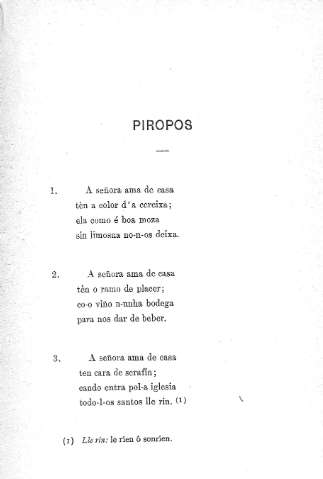Piropos