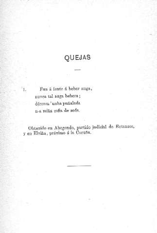 Quejas