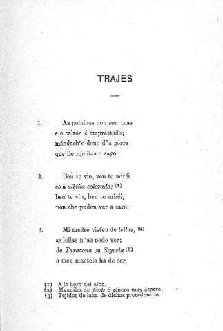 Trajes