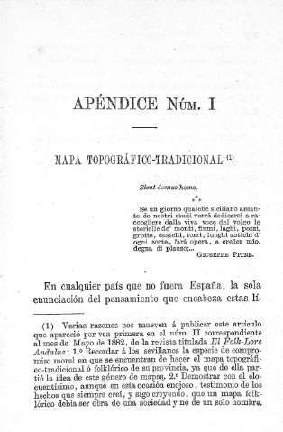 Apéndice Núm. I
