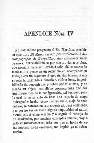 Apéndice Núm. IV