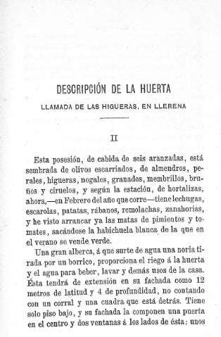 Descripcion de la huerta