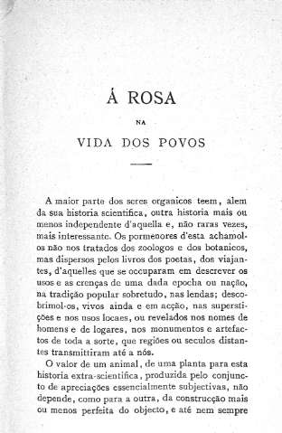 Á Rosa na vida dos povos
