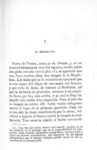 I. La Magdalena