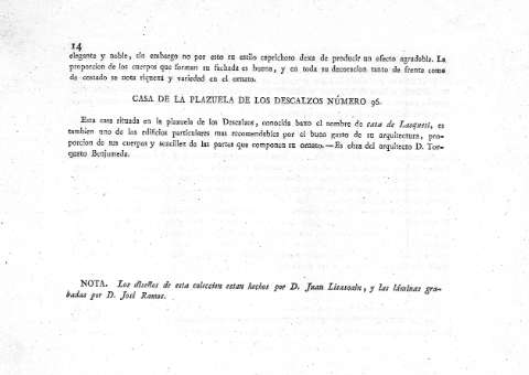 Casa de la Pazuela de los Descalzos número 96