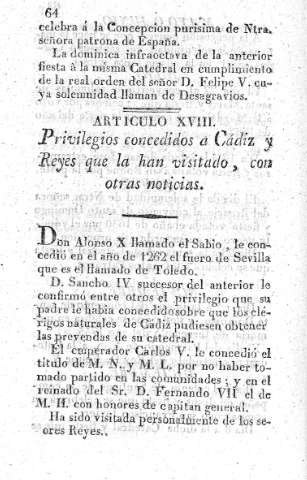 Articulo XVIII.