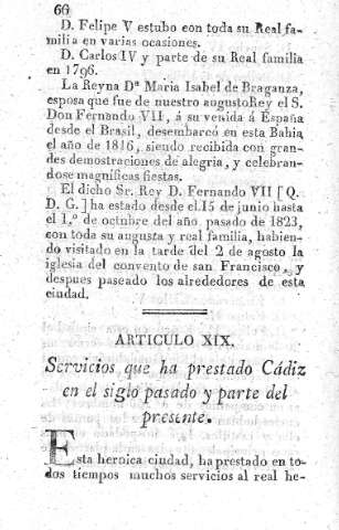 Articulo XIX.