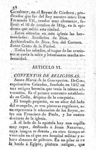 Articulo VI.