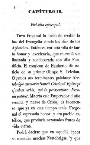 Capítulo II. Fué Silla Episcopal