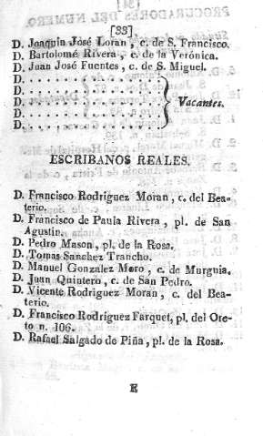 Escribanos reales