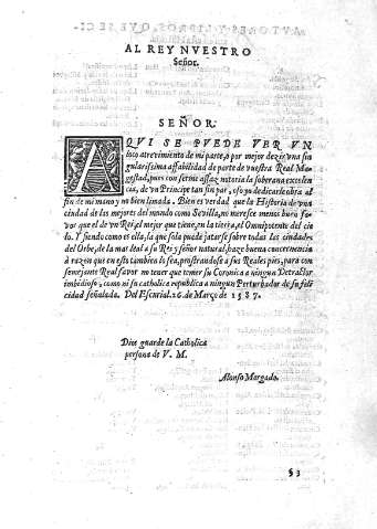 Al Rey Nvestro Señor