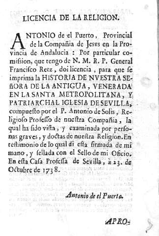 Licencia de la Religion