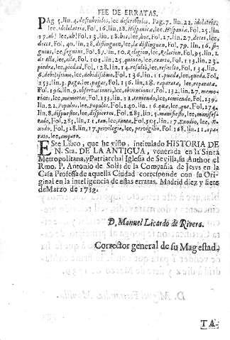 Fe de erratas