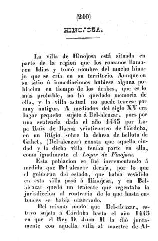 Hinojosa