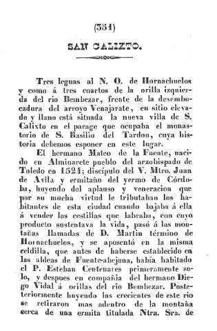 San Calixto