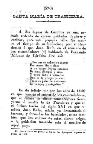 Santa María de Trassierra